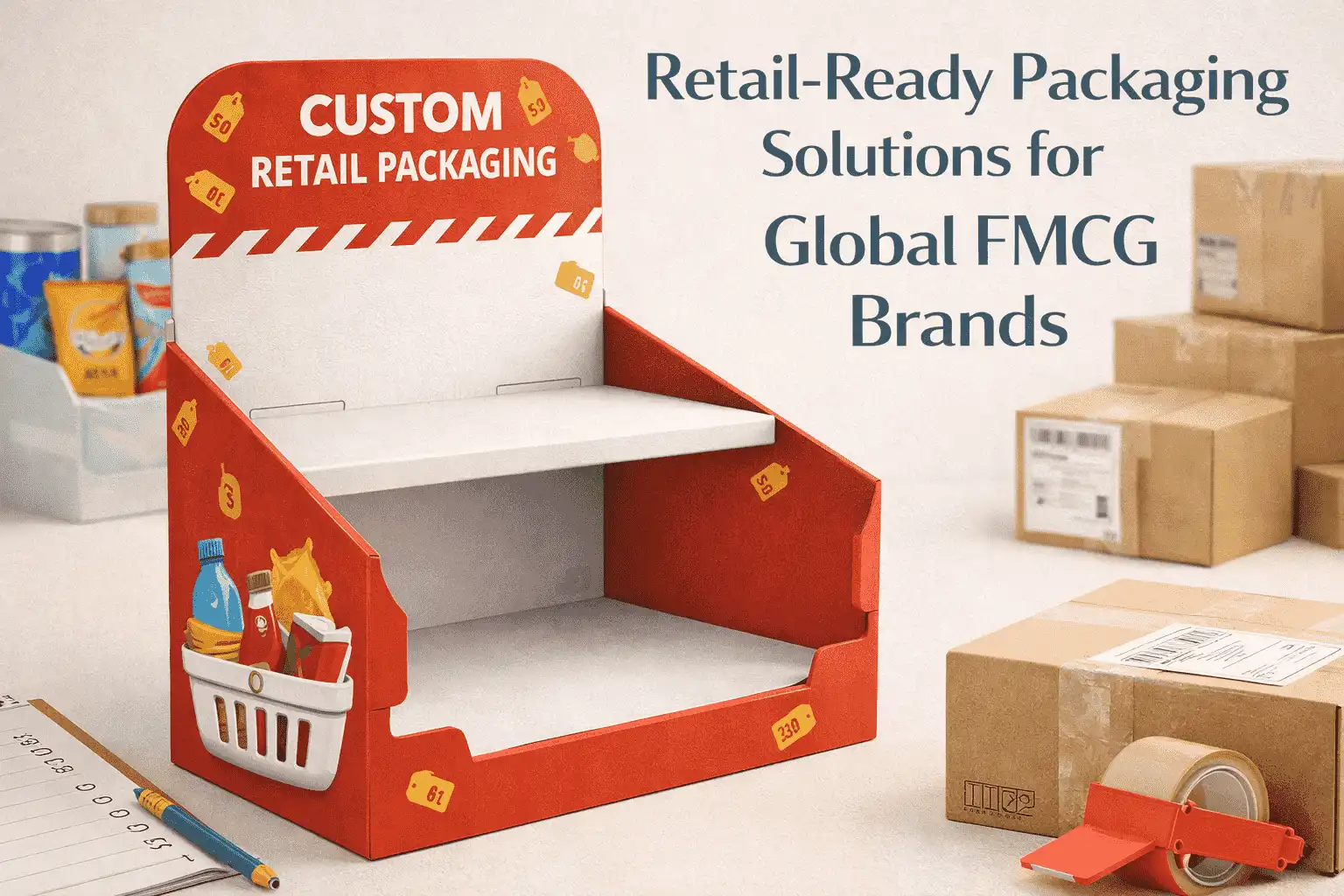 Retail-Ready Packaging Solutions for Global FMCG Brands